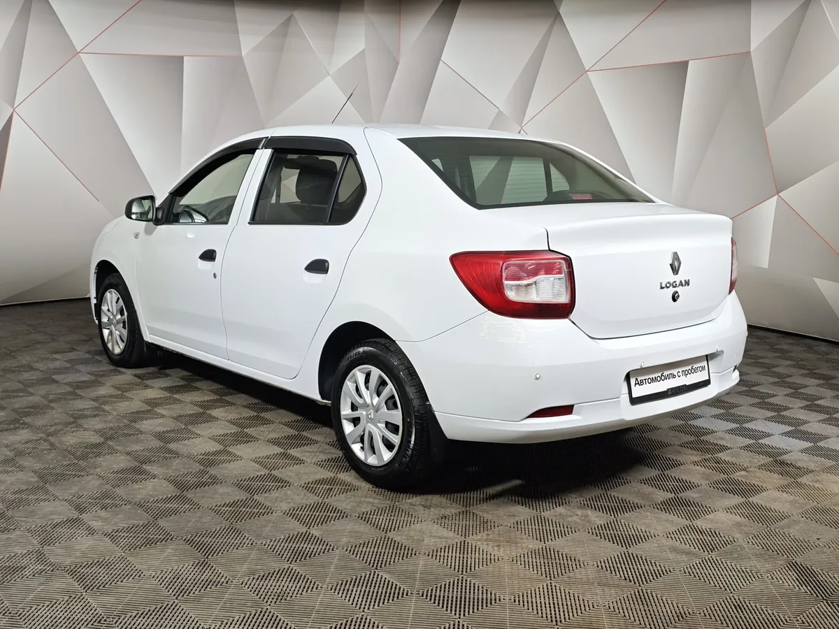 Renault Logan 1.6 MT (82 л.с.) Белый в АВИЛОН. Слайд №4
