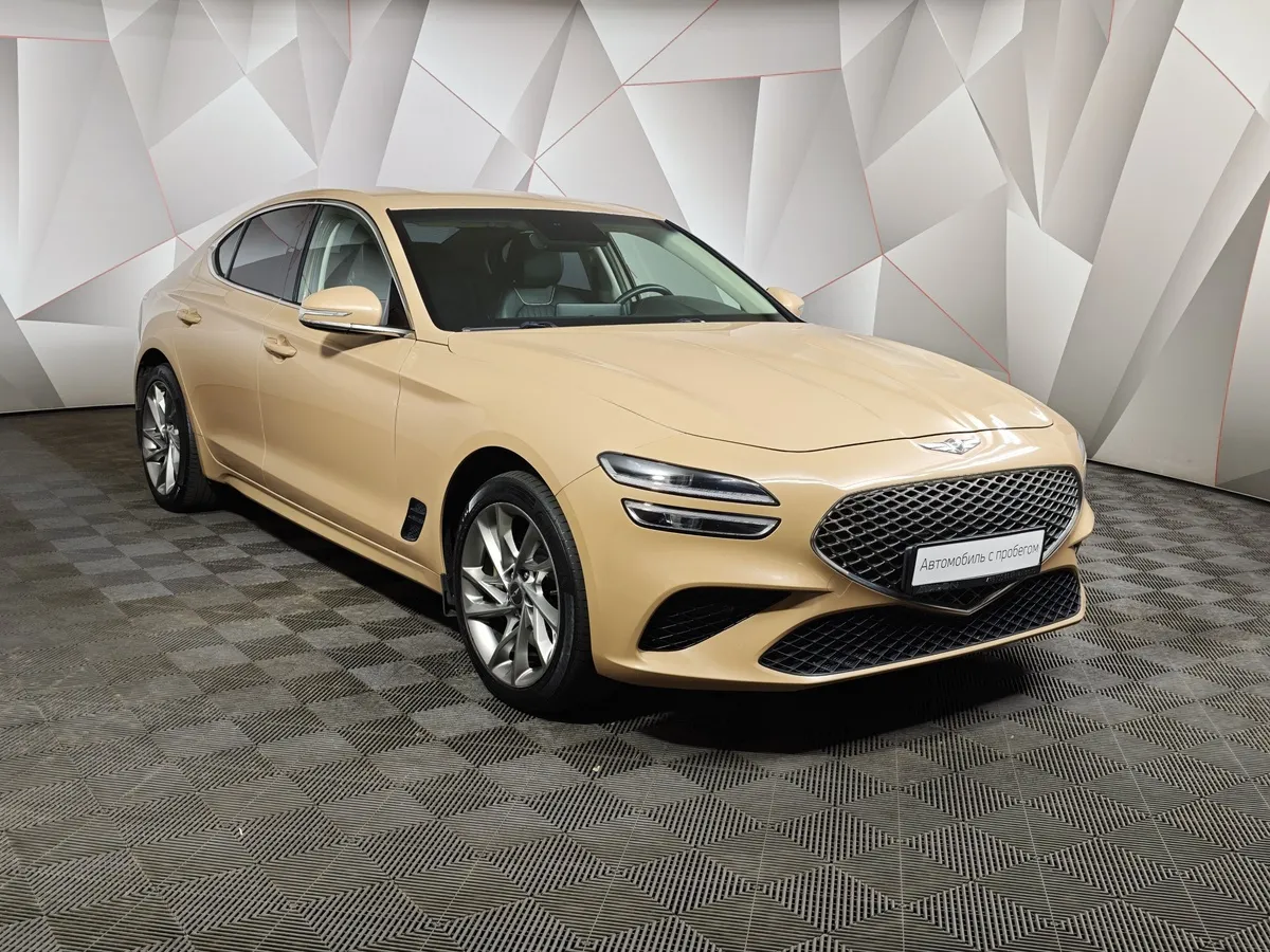 Genesis G70 2.0 T AT AWD (197 л.с.) Elegance Серый в АВИЛОН. Слайд №3