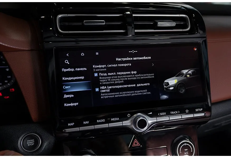 Solaris HC 2.0 AT 4WD (150 л.с.) Prestige + Smart sence Белый в АВИЛОН. Слайд №10