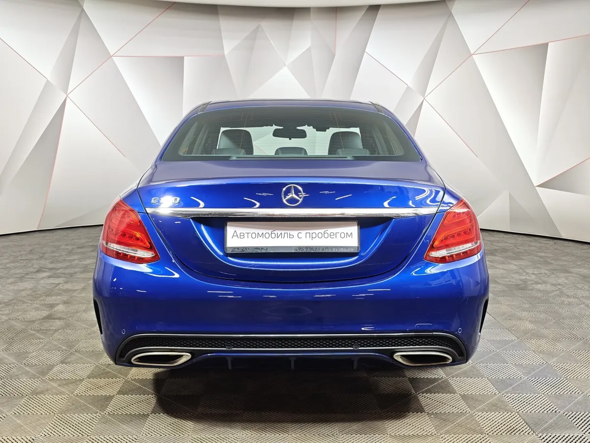 Mercedes-Benz C-Класс C 180 7G-Tronic Plus (150 л.с.) Синий в АВИЛОН. Слайд №8