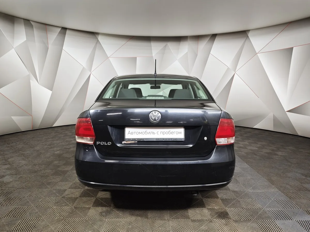 Volkswagen Polo 1.6 Tiptronic (105 л.с.) Comfortline Черный в АВИЛОН. Слайд №8