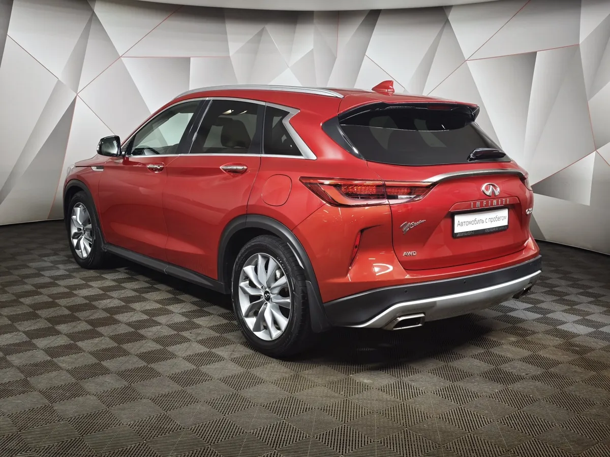 Infiniti QX50 2.0 VC-T CVT AWD (249 л.с.) Красный в АВИЛОН. Слайд №4