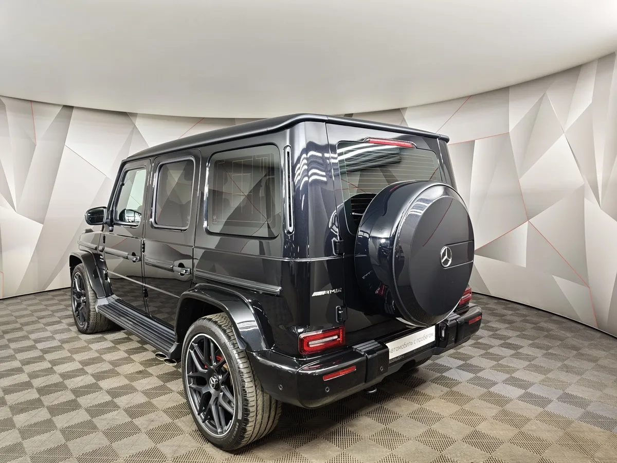 Mercedes-Benz G-Класс G 63 AMG Speedshift 4Matic (585 л.с.) Черный в АВИЛОН. Слайд №4