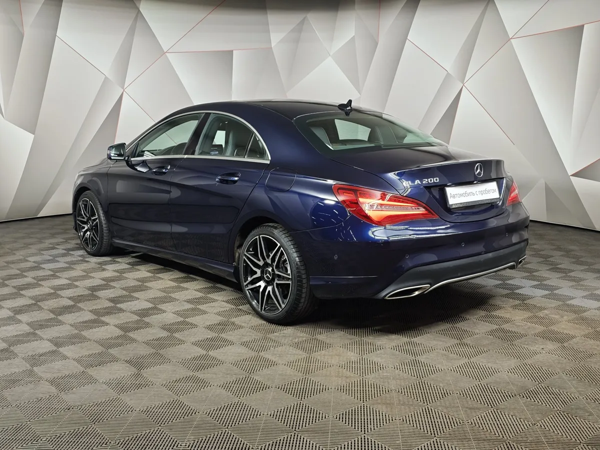 Mercedes-Benz CLA CLA 200 7G-DCT (156 л.с.) Sport Синий в АВИЛОН. Слайд №4