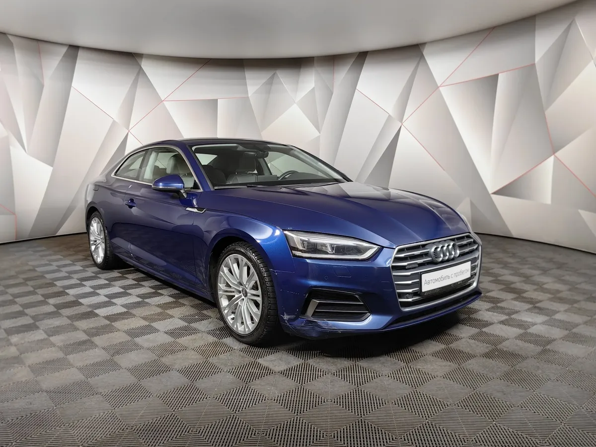 Audi A5 2.0 TFSI S tronic quattro (249 л.с.) Синий в АВИЛОН. Слайд №3