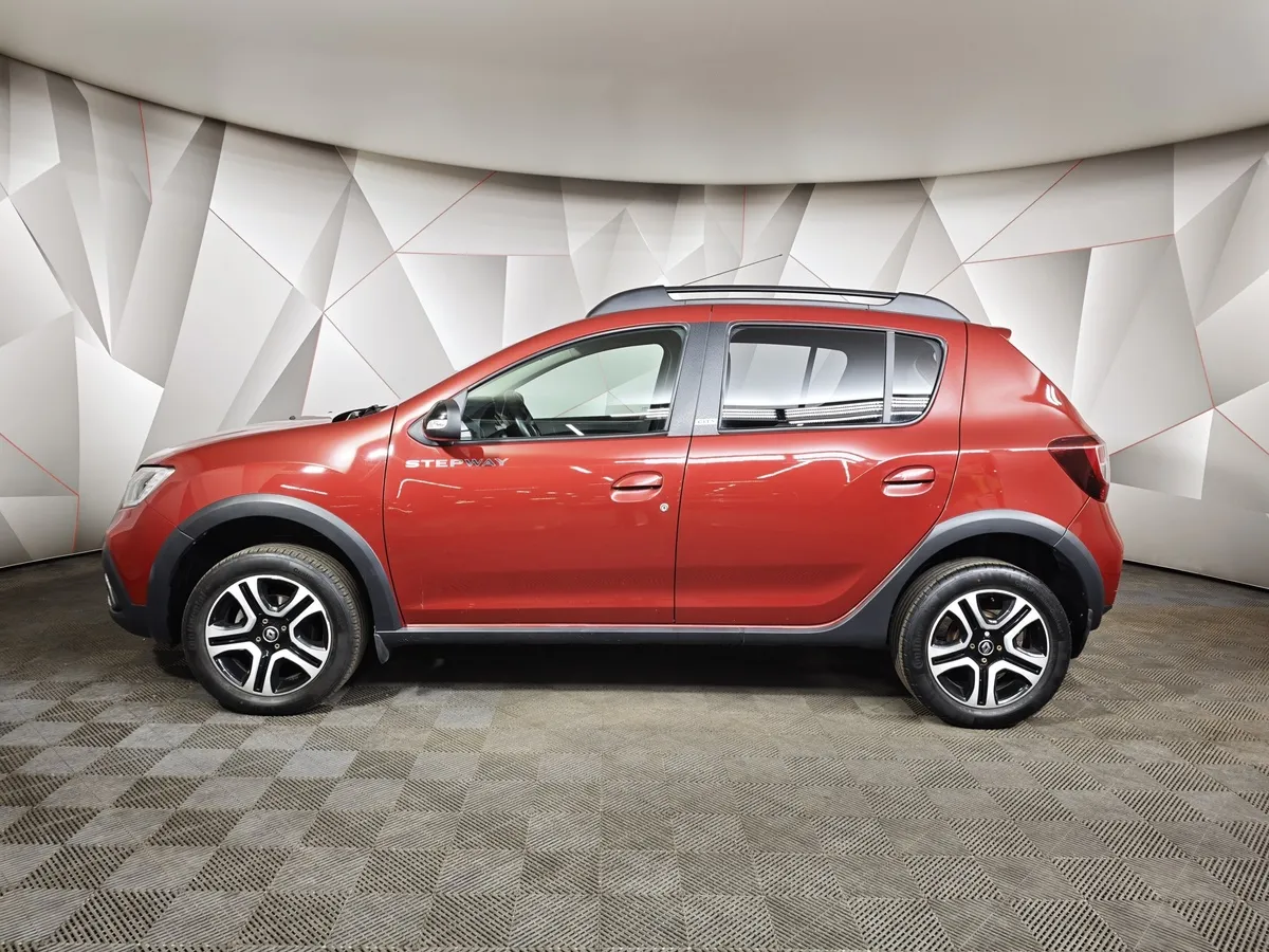 Renault Sandero 1.6 CVT (113 л.с.) Stepway Life City Красный в АВИЛОН. Слайд №5