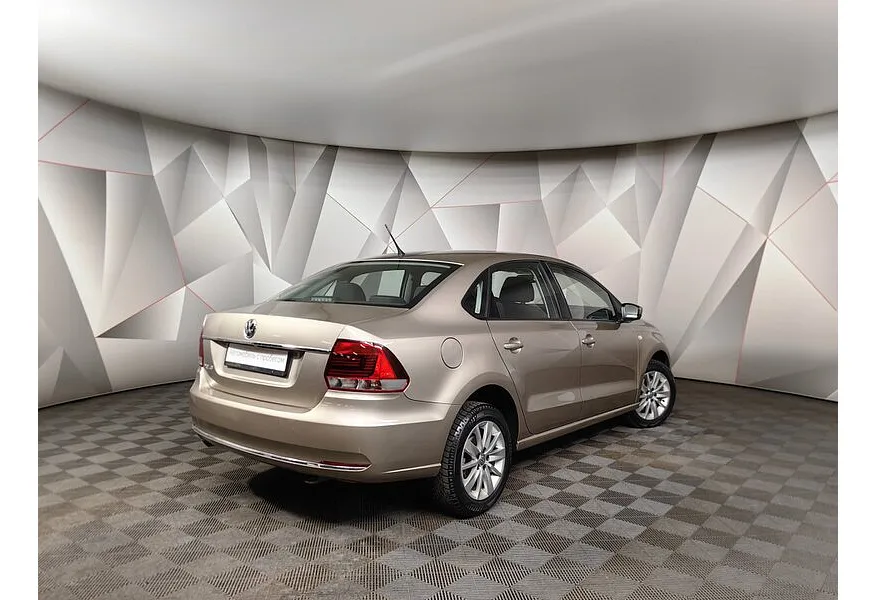 Volkswagen Polo 1.6 Tiptronic (105 л.с.) Trendline Бежевый в АВИЛОН. Слайд №2