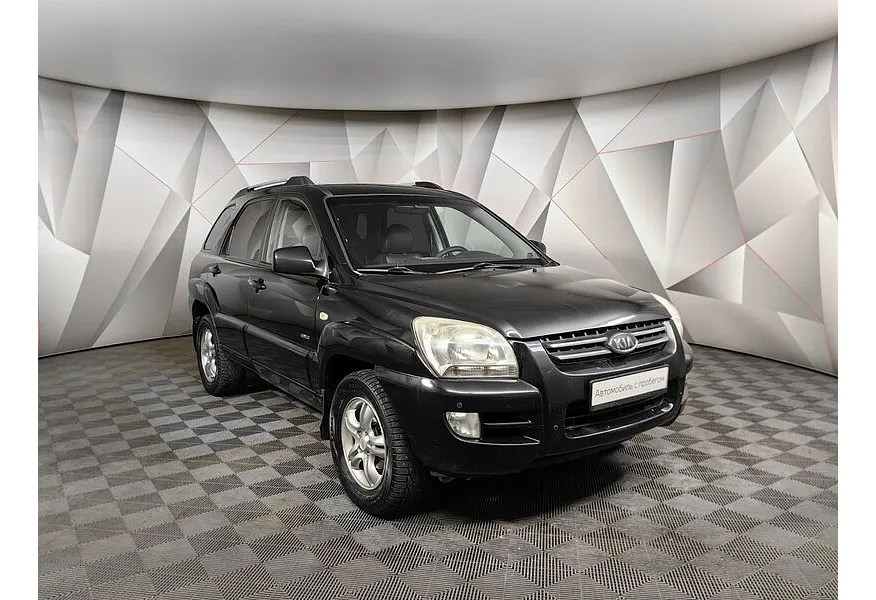 Kia Sportage 2.7 AT (175 л.с.) Черный в АВИЛОН. Слайд №3