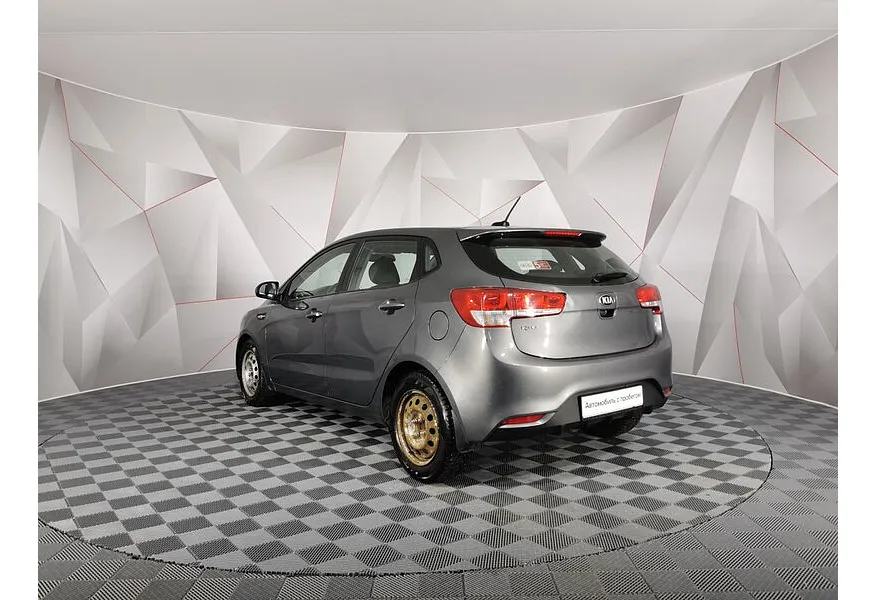 Kia Rio 1.6 AT (123 л.с.) Luxe Серый в АВИЛОН. Слайд №4