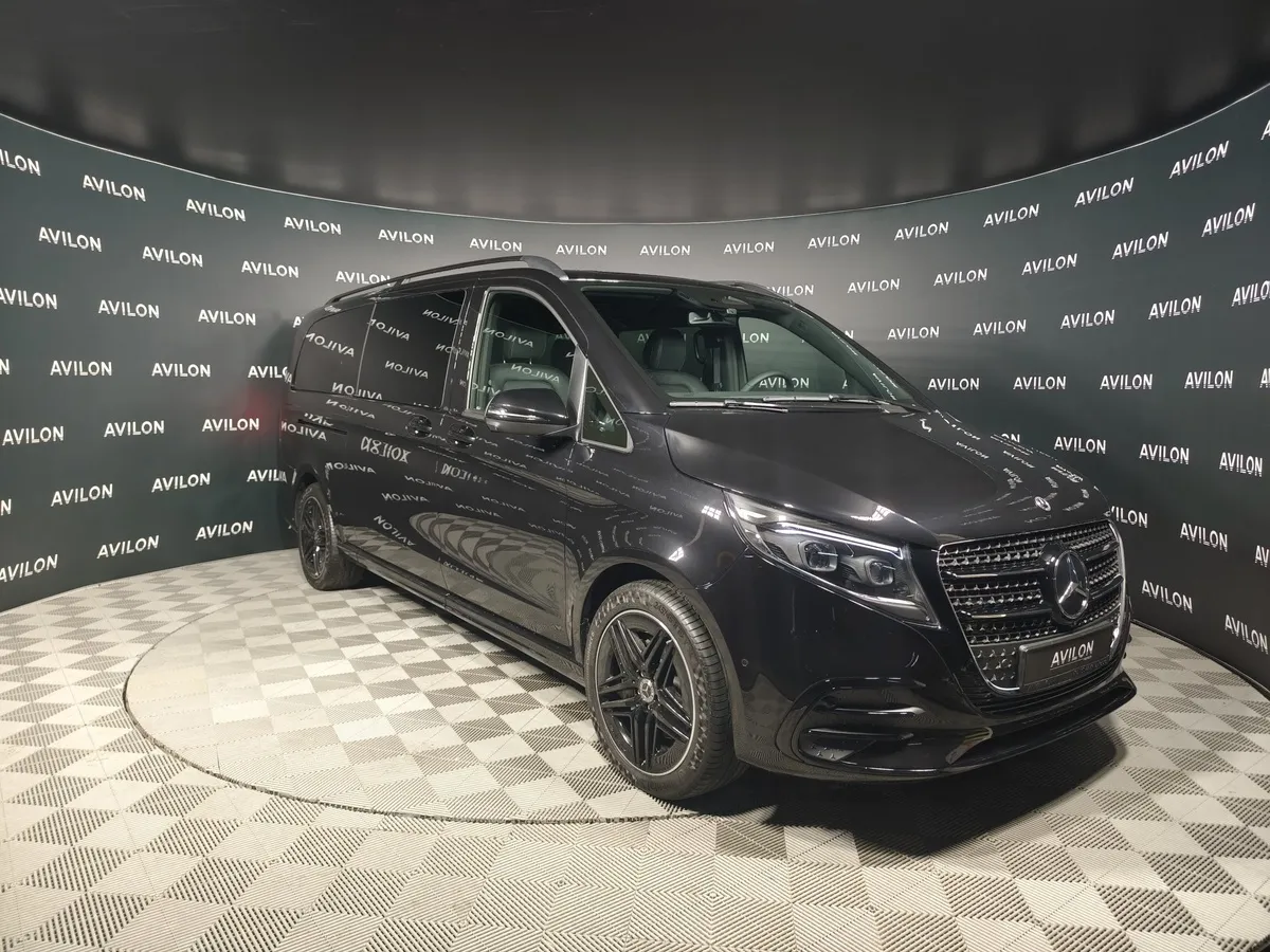 Mercedes-Benz V-Класс V 300 d L3 4MATIC 9G-TRONIC (237 л.с.) Черный в АВИЛОН. Слайд №2