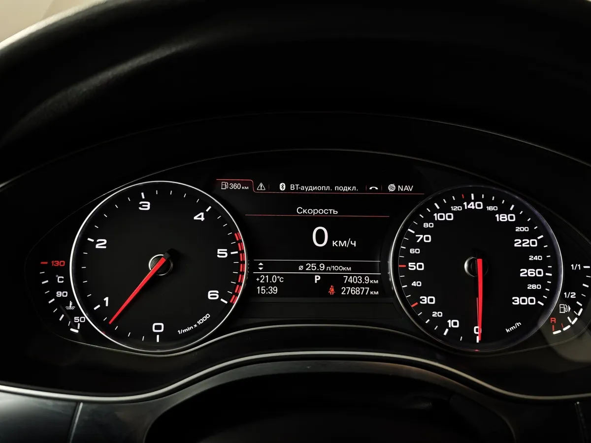 Audi A6 3.0 TDI S tronic quattro (245 л.с.) Черный в АВИЛОН. Слайд №17