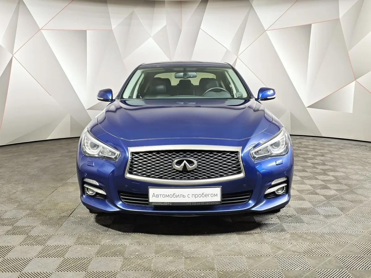 Infiniti Q50 2.0 T AT (211 л.с.) Синий в АВИЛОН. Слайд №7