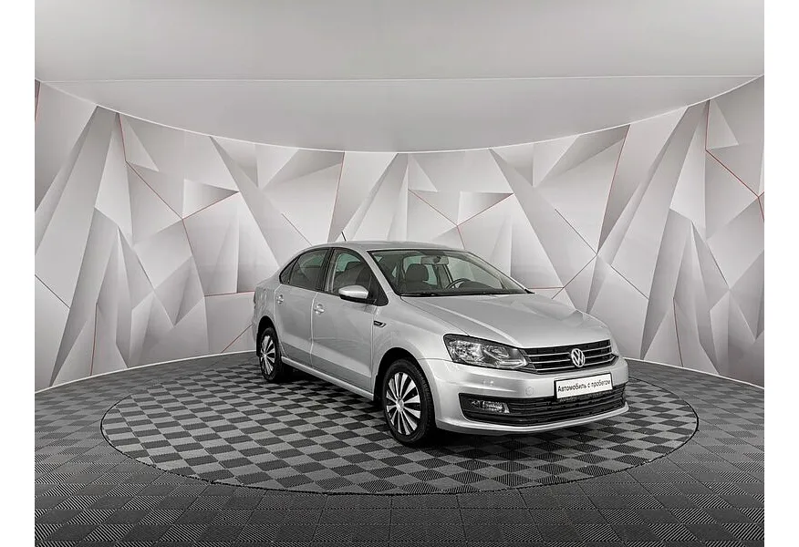 Volkswagen Polo 1.6 MPI MT (110 л.с.) Connect Серебристый в АВИЛОН. Слайд №3