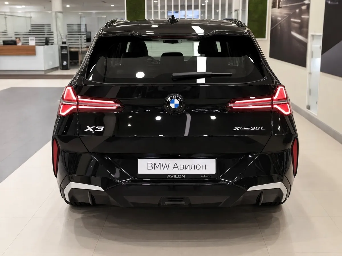 BMW X3 xDrive30L AT (258 л.с.) Черный в АВИЛОН. Слайд №4