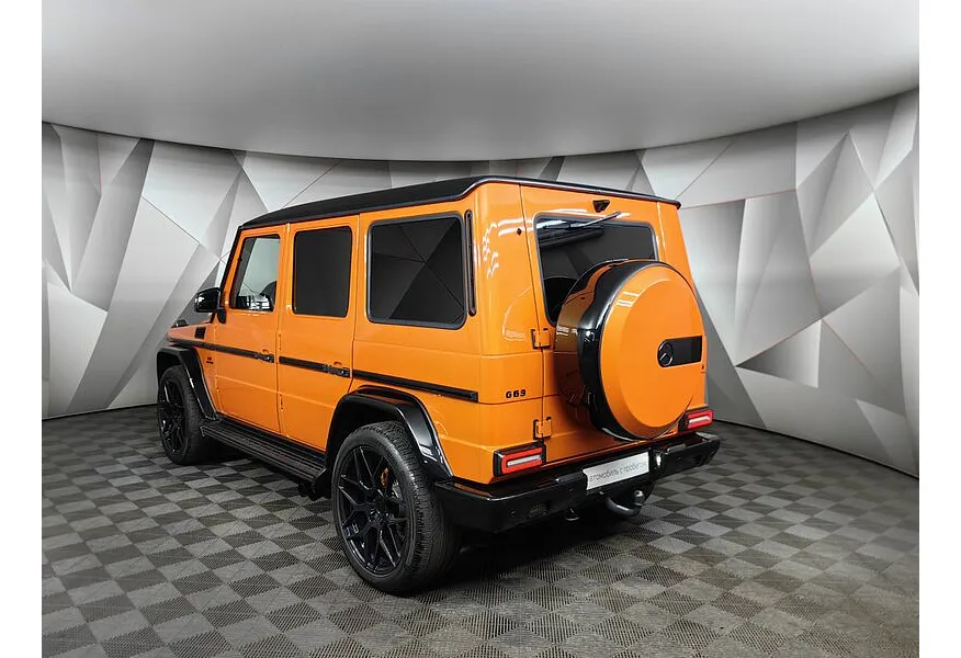 Mercedes-Benz G-Класс G 63 AMG Speedshift Plus 9G-Tronic (571 л.с.) Оранжевый в АВИЛОН. Слайд №4