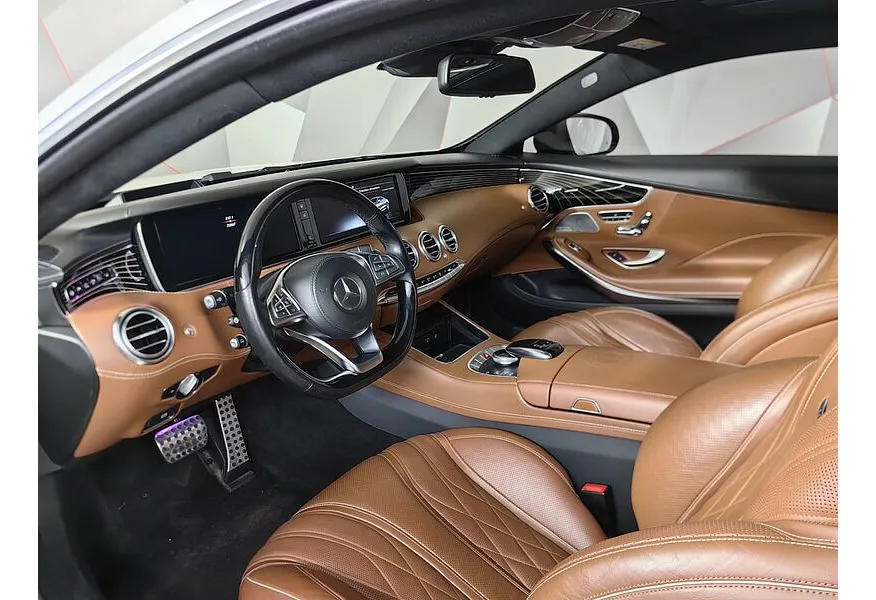 Mercedes-Benz S-Класс S 63 AMG 7G-TRONIC PLUS 4Matic (585 л.с.) Белый в АВИЛОН. Слайд №18