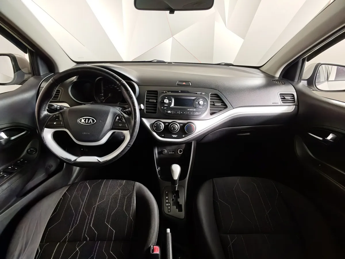 Kia Picanto 1.3 AT (85 л.с.) Бежевый в АВИЛОН. Слайд №13