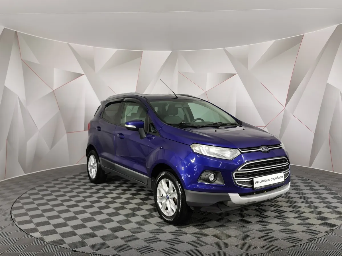 Ford EcoSport 1.6 PowerShift (122 л.с.) Titanium Синий в АВИЛОН. Слайд №3