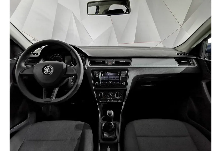 Skoda Rapid 1.6 MT (90 л.с.) Синий в АВИЛОН. Слайд №11