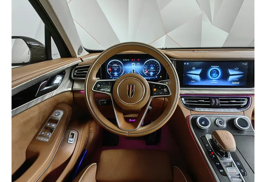 Hongqi H9 2.0 DCT RWD (245 л.с.) Deluxe Черный в АВИЛОН. Слайд №19