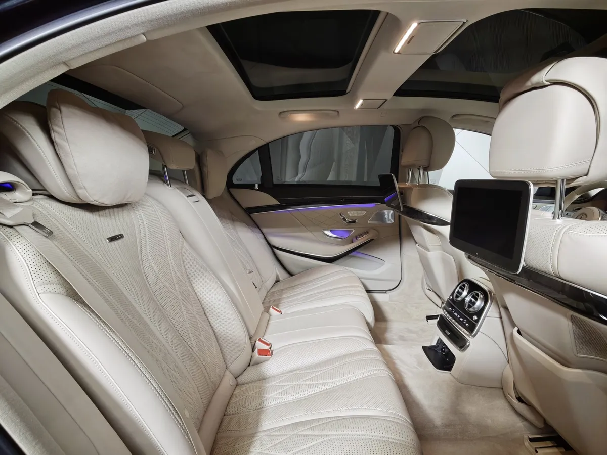 Mercedes-Benz S-Класс S 63 AMG 9G-Tronic 4Matic+ длинная база (612 л.с.) Черный в АВИЛОН. Слайд №16