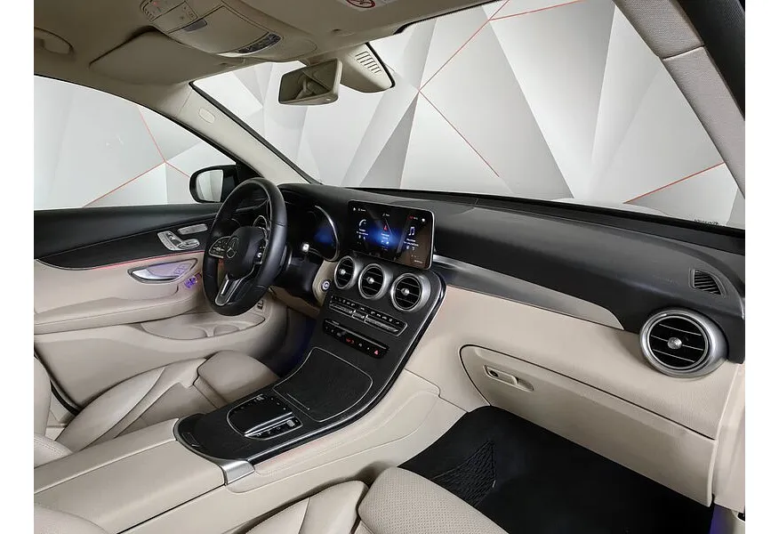 Mercedes-Benz GLC 300 9G-TRONIC 4MATIC (245 л.с.) Sport Черный в АВИЛОН. Слайд №13