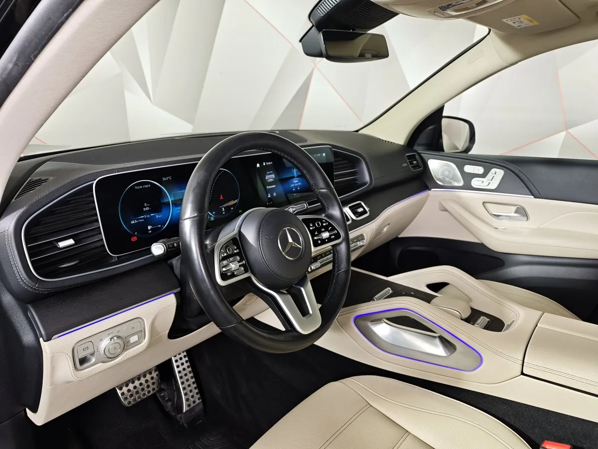 Mercedes-Benz GLS 400 d 9G-TRONIC 4Matic (330 л.с.) Premium Черный в АВИЛОН. Слайд №19