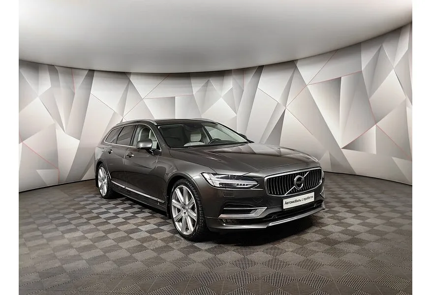 Volvo V90 2.0d AT 4WD (235 л.с.) Серый в АВИЛОН. Слайд №3