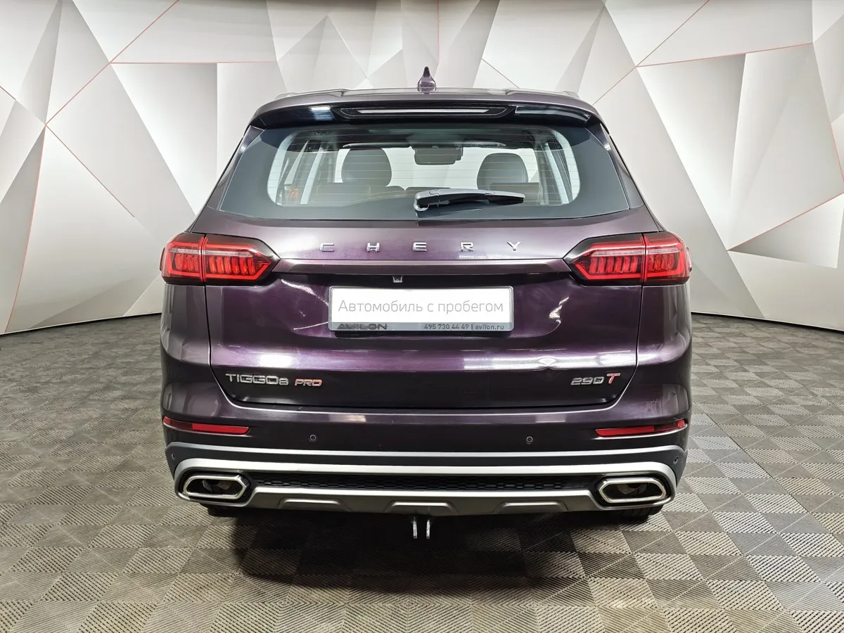 Chery Tiggo 8 Pro 1.6 TGDI DCT7 (186 л.с.) Highline (пакет Ultimate) Фиолетовый в АВИЛОН. Слайд №8