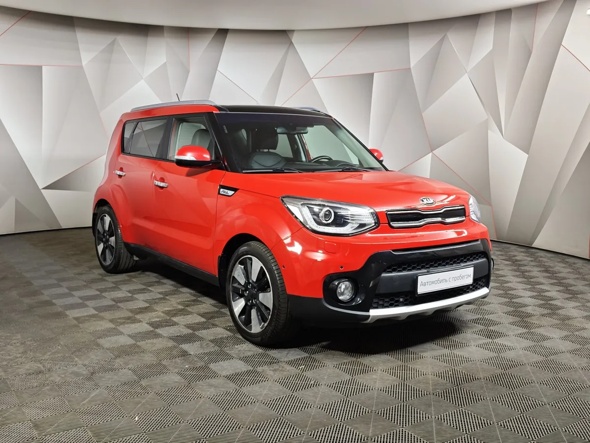 Kia Soul 2.0 MPI AT (150 л.с.) Classic Красный в АВИЛОН. Слайд №3