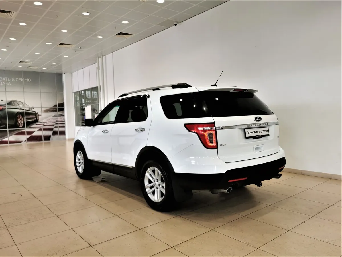 Ford Explorer 3.5 SelectShift 4WD (249 л.с.) Limited Plus Белый в АВИЛОН. Слайд №4