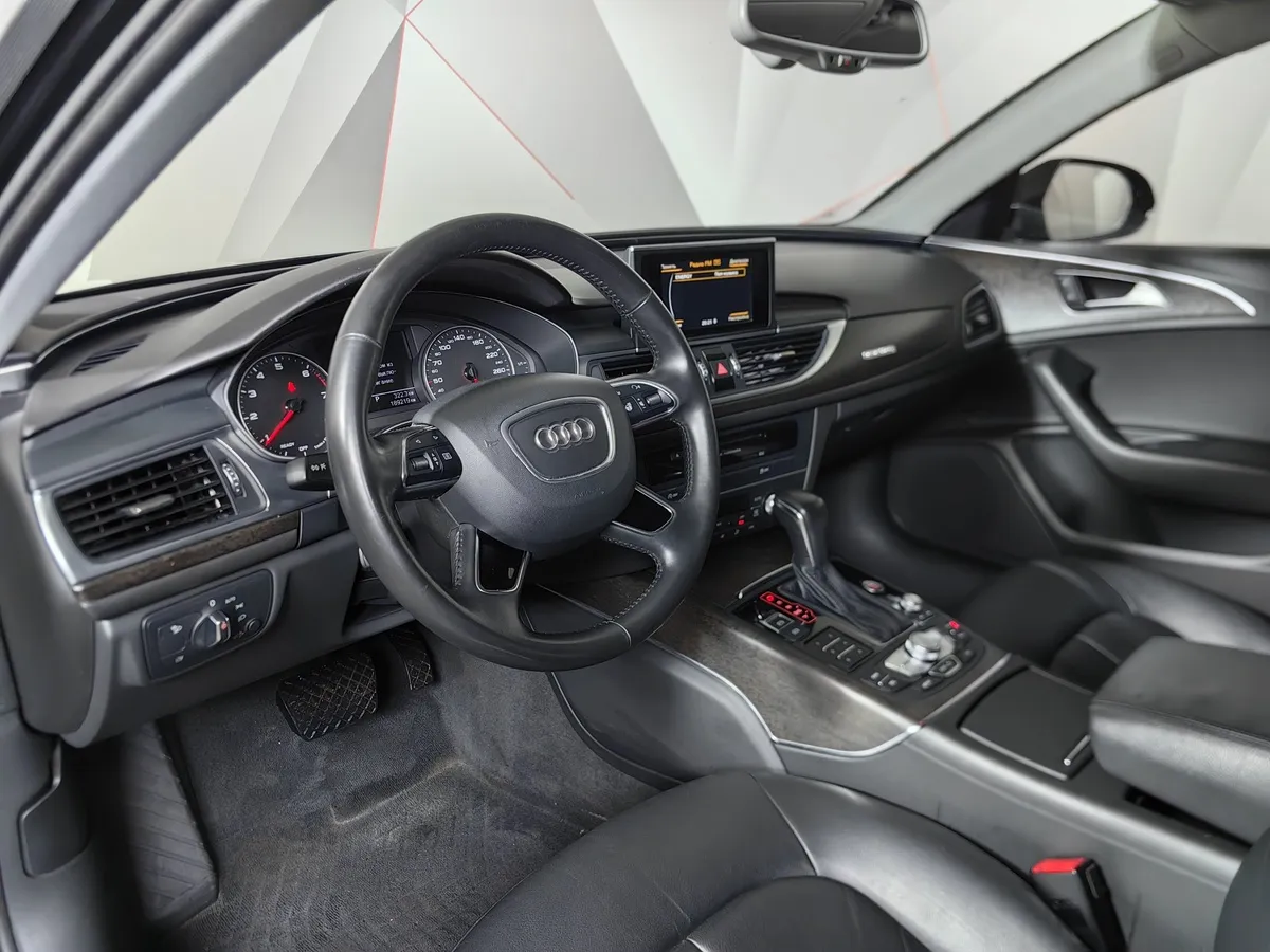 Audi A6 2.0 TFSI S tronic quattro (249 л.с.) Business Черный в АВИЛОН. Слайд №19
