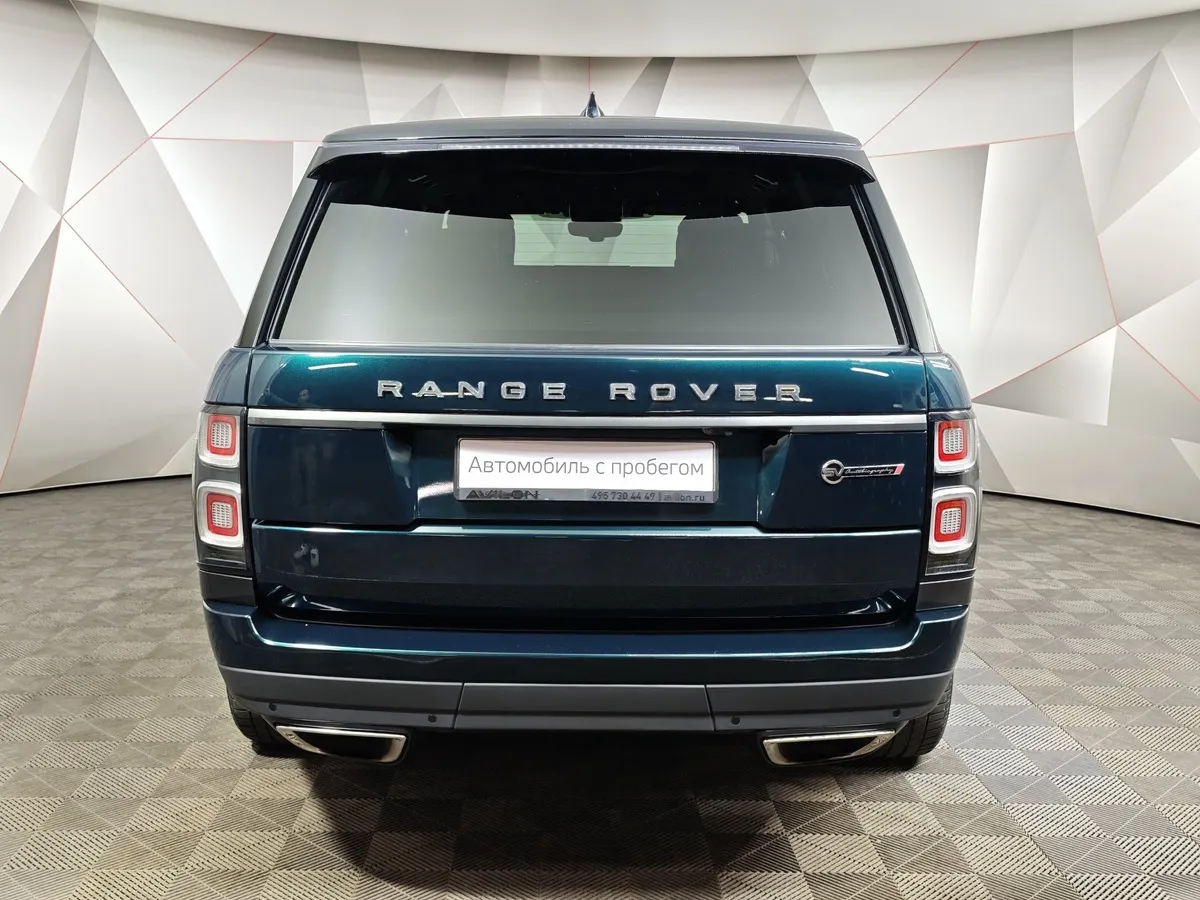 Land Rover Range Rover 5.0 V8 Supercharged AT AWD LWB (565 л.с.) SVAutobiography Зеленый в АВИЛОН. Слайд №8