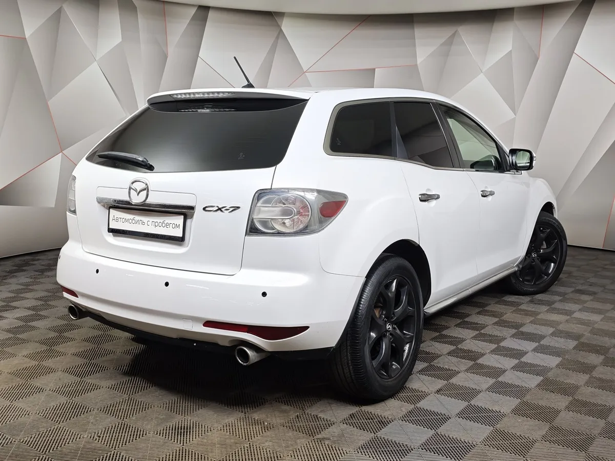 Mazda CX-7 2.3 T AT AWD (238 л.с.) Белый в АВИЛОН. Слайд №2