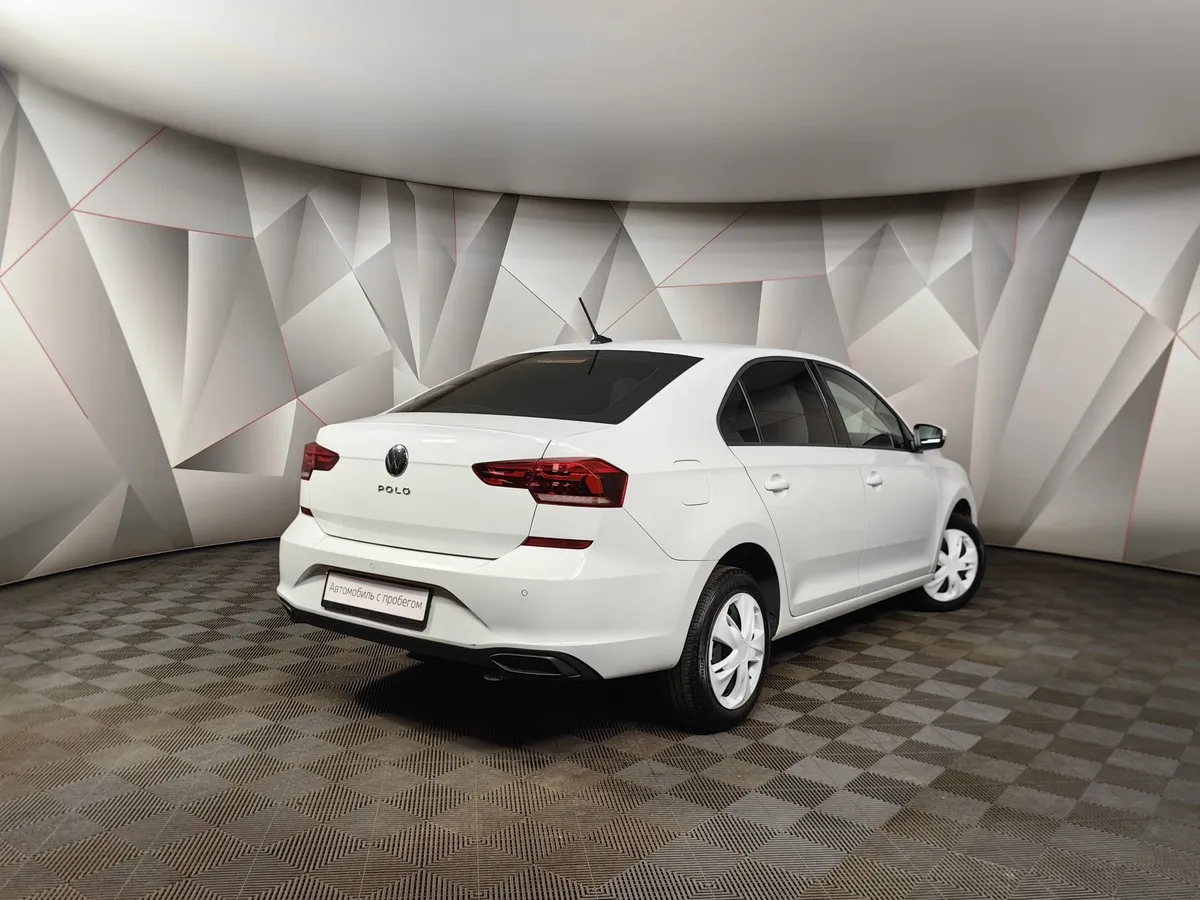 Volkswagen Polo 1.6 MPI AT (110 л.с.) Respect Белый в АВИЛОН. Слайд №2