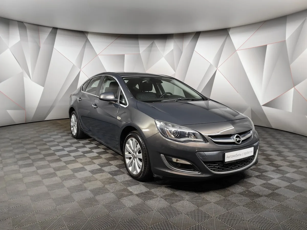 Opel Astra 1.4 Turbo AT (140 л.с.) Серый в АВИЛОН. Слайд №3