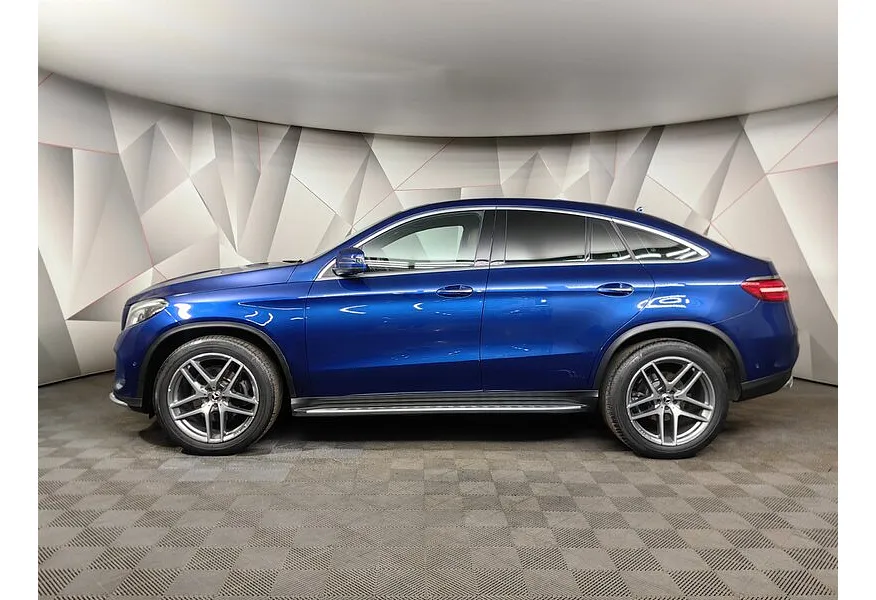 Mercedes-Benz GLE Купе 350 d 4MATIC 9G-TRONIC (249 л.с.) Особая серия Синий в АВИЛОН. Слайд №5