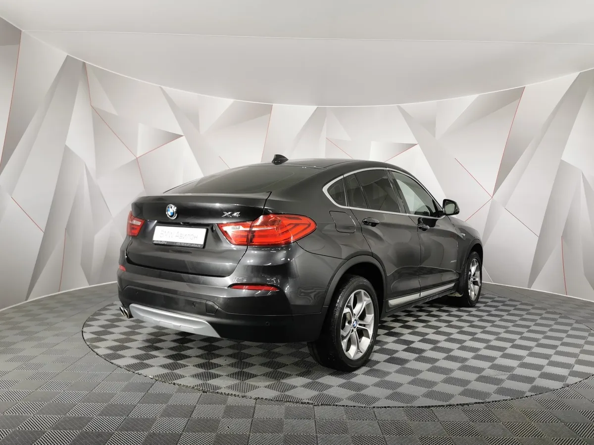 BMW X4 xDrive30d Steptronic (249 л.с.) Серый в АВИЛОН. Слайд №2