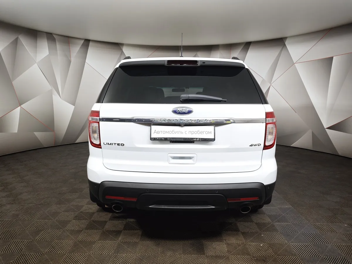 Ford Explorer 3.5 SelectShift 4WD (294 л.с.) Белый в АВИЛОН. Слайд №8