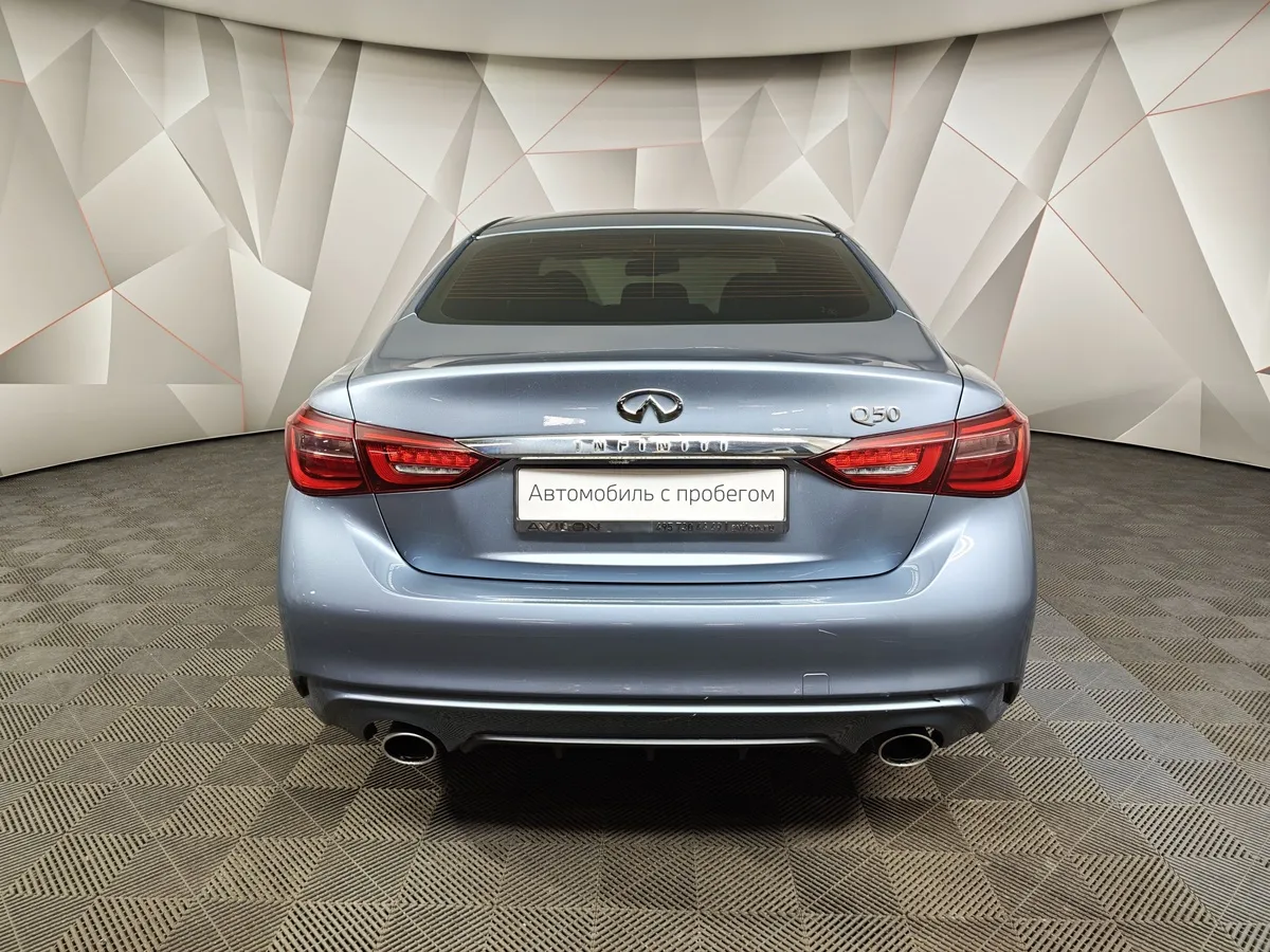 Infiniti Q50 2.0 T AT (211 л.с.) Серый в АВИЛОН. Слайд №8