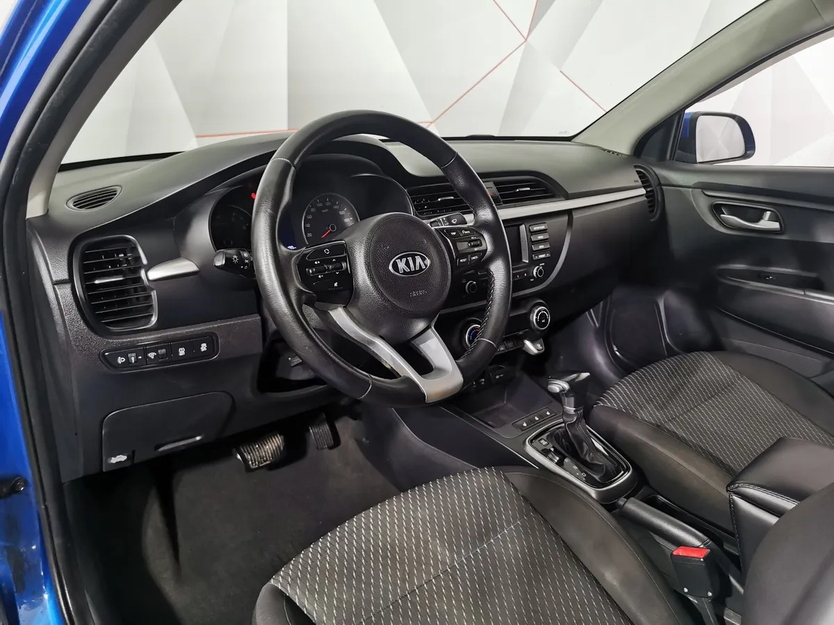 Kia Rio 1.6 AT (123 л.с.) Синий в АВИЛОН. Слайд №17