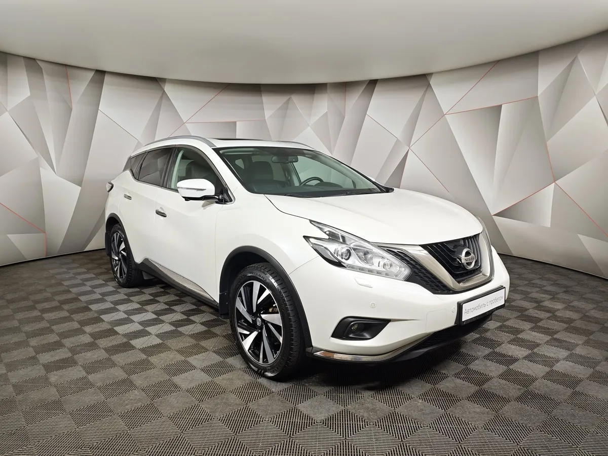 Nissan Murano 3.5 Xtronic AWD (249 л.с.) Белый в АВИЛОН. Слайд №3