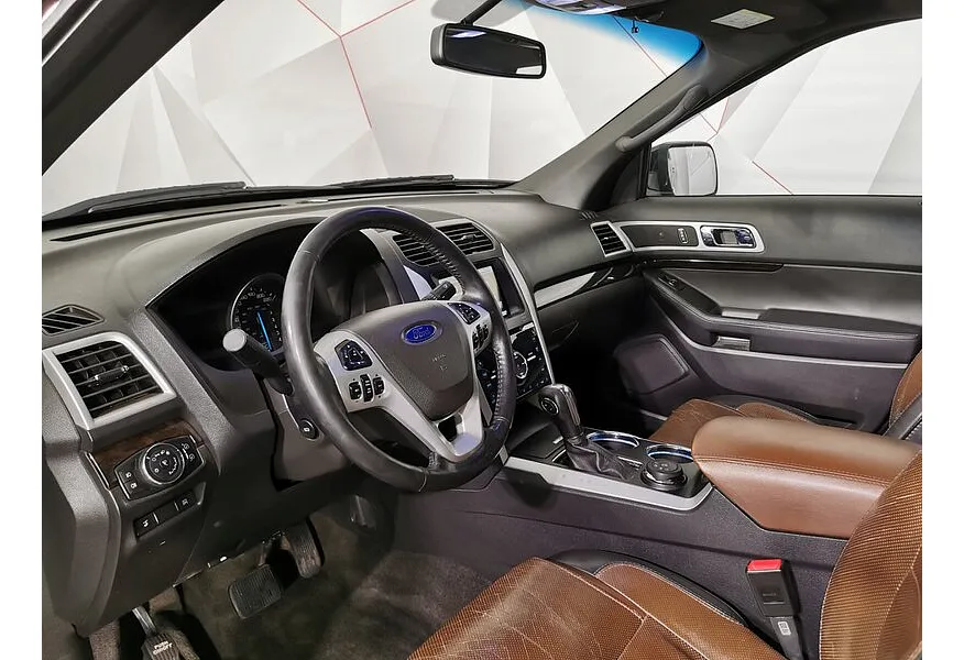 Ford Explorer 3.5 SelectShift 4WD (294 л.с.) Коричневый в АВИЛОН. Слайд №19