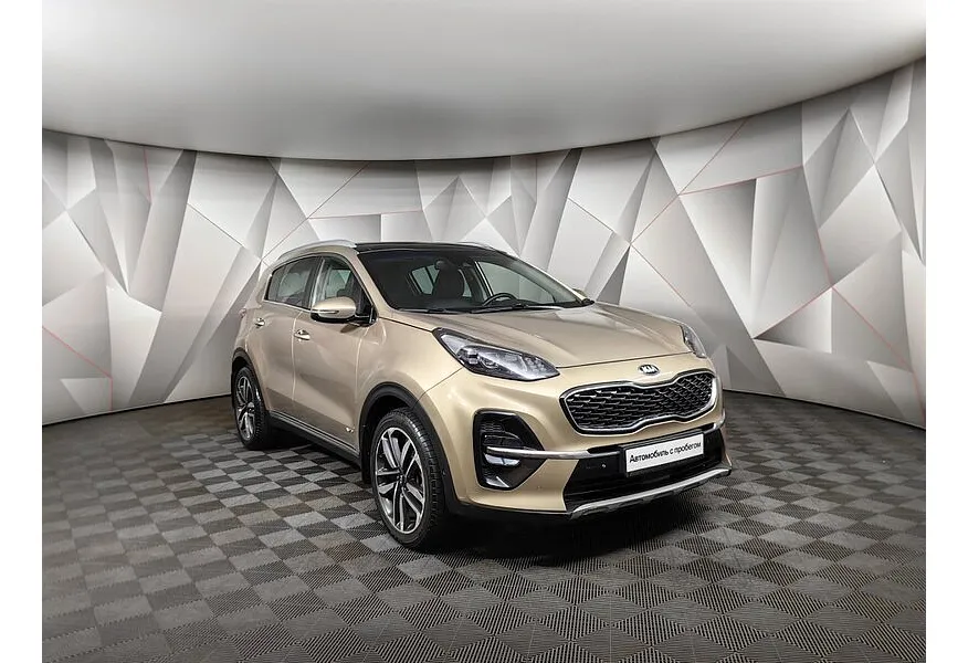 Kia Sportage 2.4 AT 4WD (184 л.с.) Premium Коричневый в АВИЛОН. Слайд №2