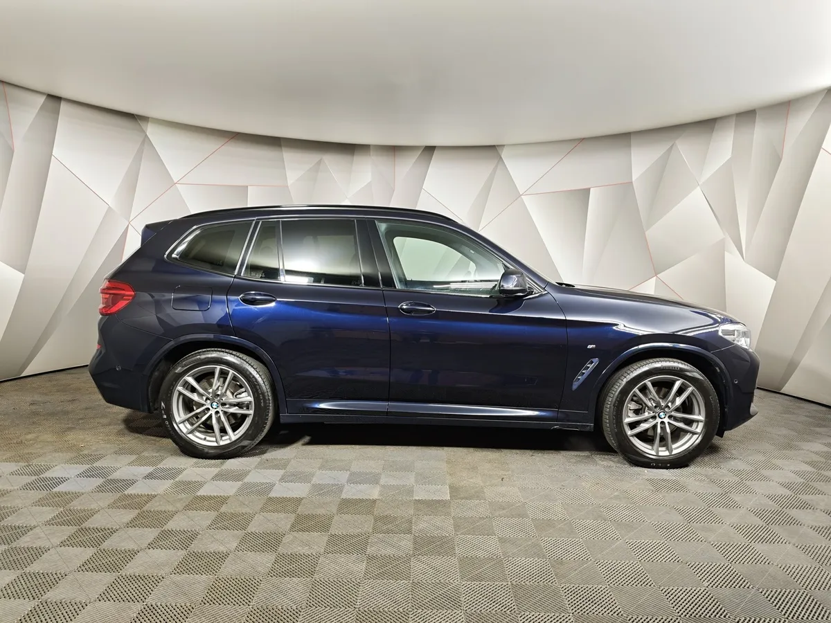 BMW X3 xDrive20d AT (190 л.с.) M Sport Черный в АВИЛОН. Слайд №6