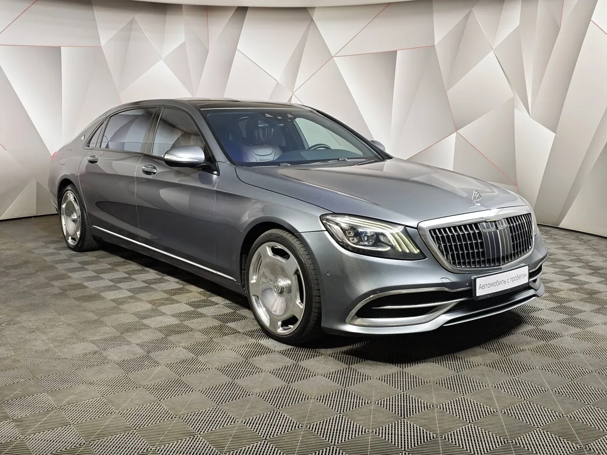 Mercedes-Benz S-Класс S 450 9G-Tronic 4Matic (367 л.с.) Серый в АВИЛОН. Слайд №3