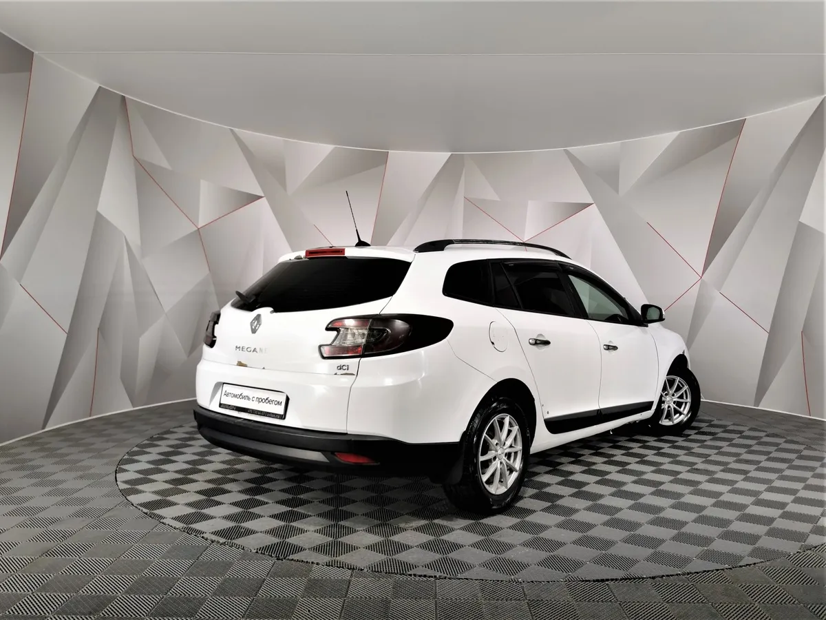 Renault Megane 1.5 dCi MT (90 л.с.) Белый в АВИЛОН. Слайд №2
