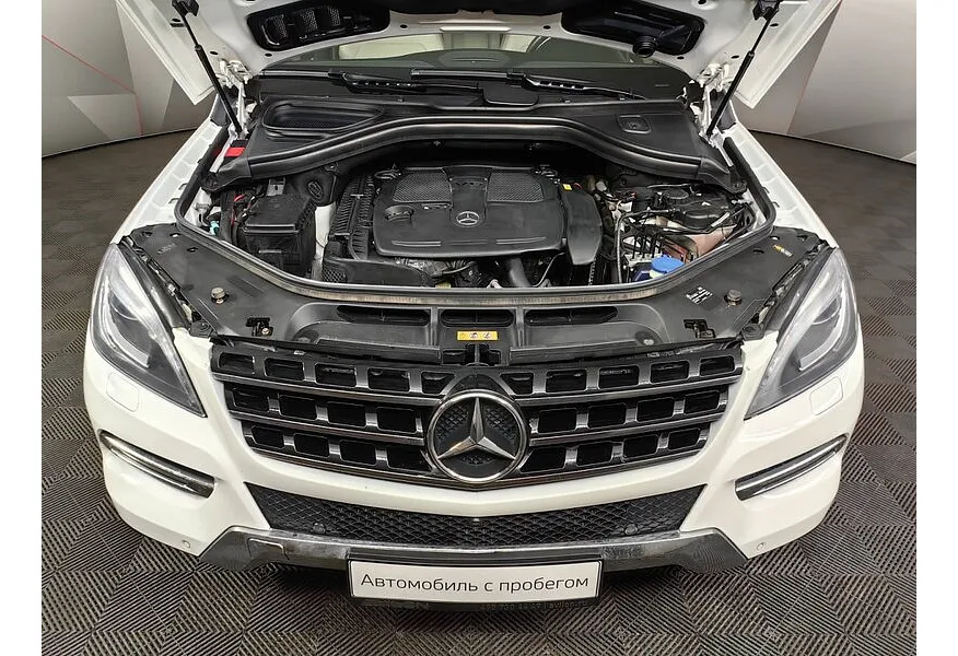Mercedes-Benz M-Класс ML 300 BlueEfficiency 7G-Tronic Plus 4Matic (249 л.с.) Белый в АВИЛОН. Слайд №10