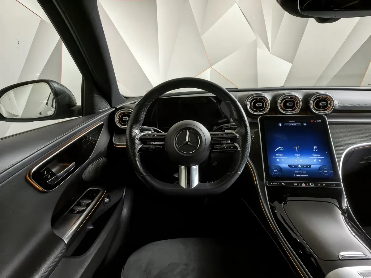 Mercedes-Benz C-Класс C 180 9G-TRONIC (150 л.с.) Sport Серый в АВИЛОН. Слайд №19
