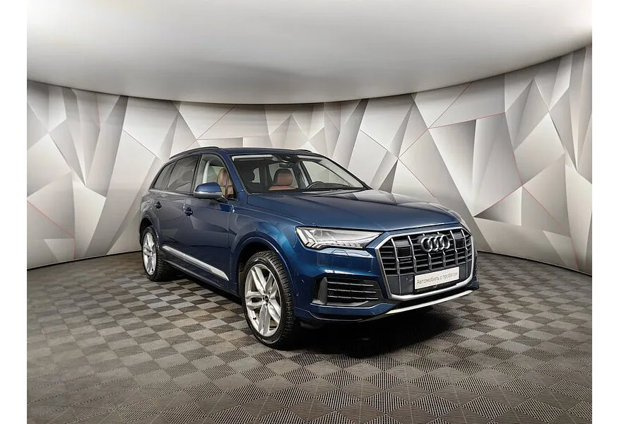 Audi Q7 3.0 TDI tiptronic quattro (245 л.с.) Синий в АВИЛОН. Слайд №3